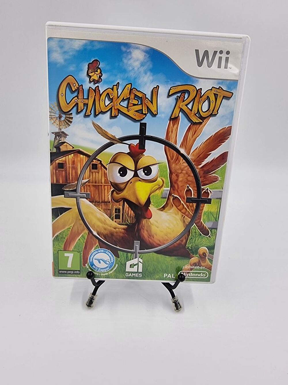 Jeu Nintendo Wii Chicken Riot en boite, sans notices Consoles et jeux vidéos