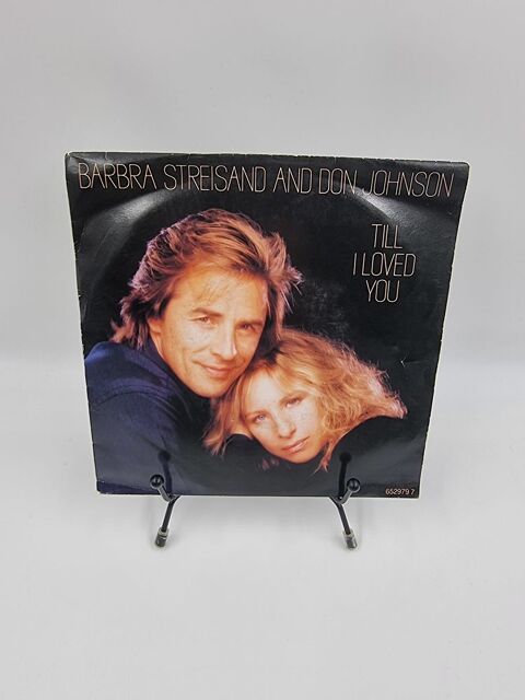 Vinyle 45 tours Barbara Streisand and Don Johnson : Till... 1 Vulbens (74)