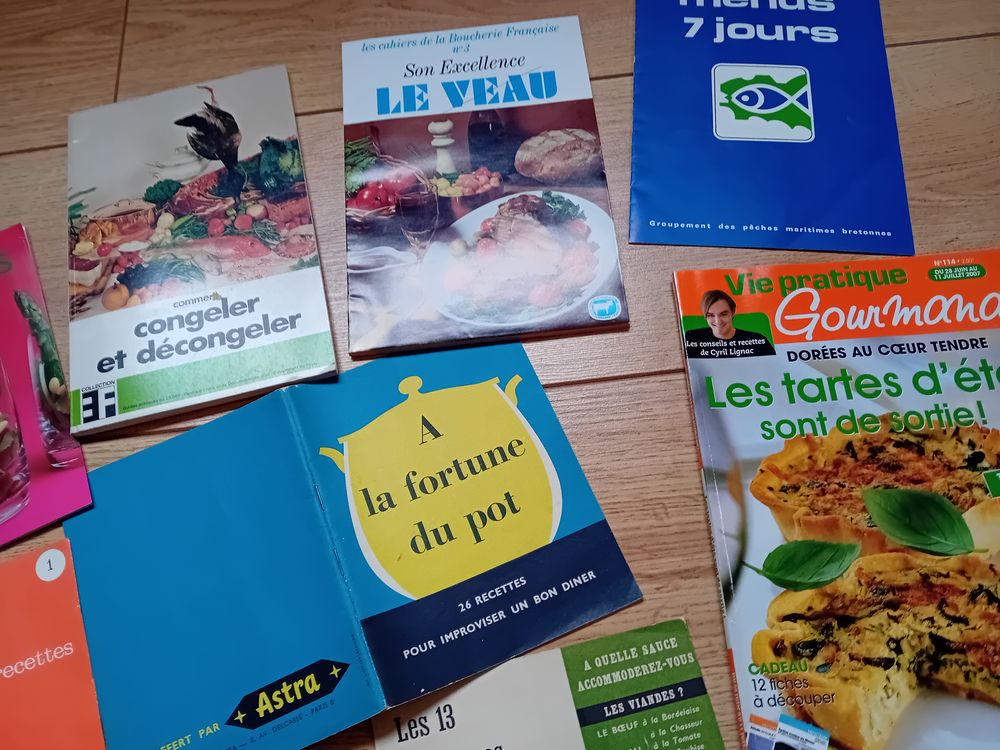 Collection int&eacute;grale de La cuisine de A &agrave; Z (vintage 1970) Cuisine