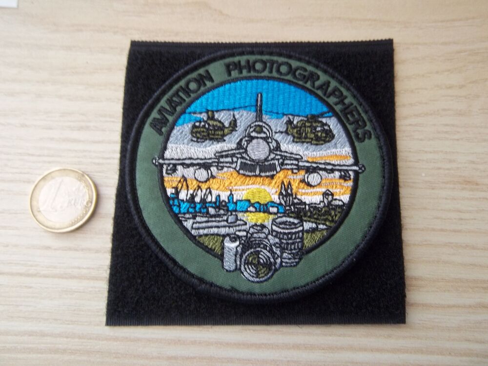 &eacute;cusson militaire photographe aviation air arm&eacute;e insigne 