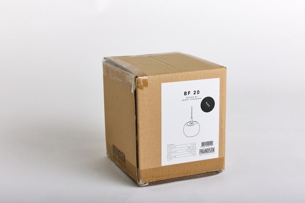 Lampe Benny Frandsen - BF20 Noir Décoration