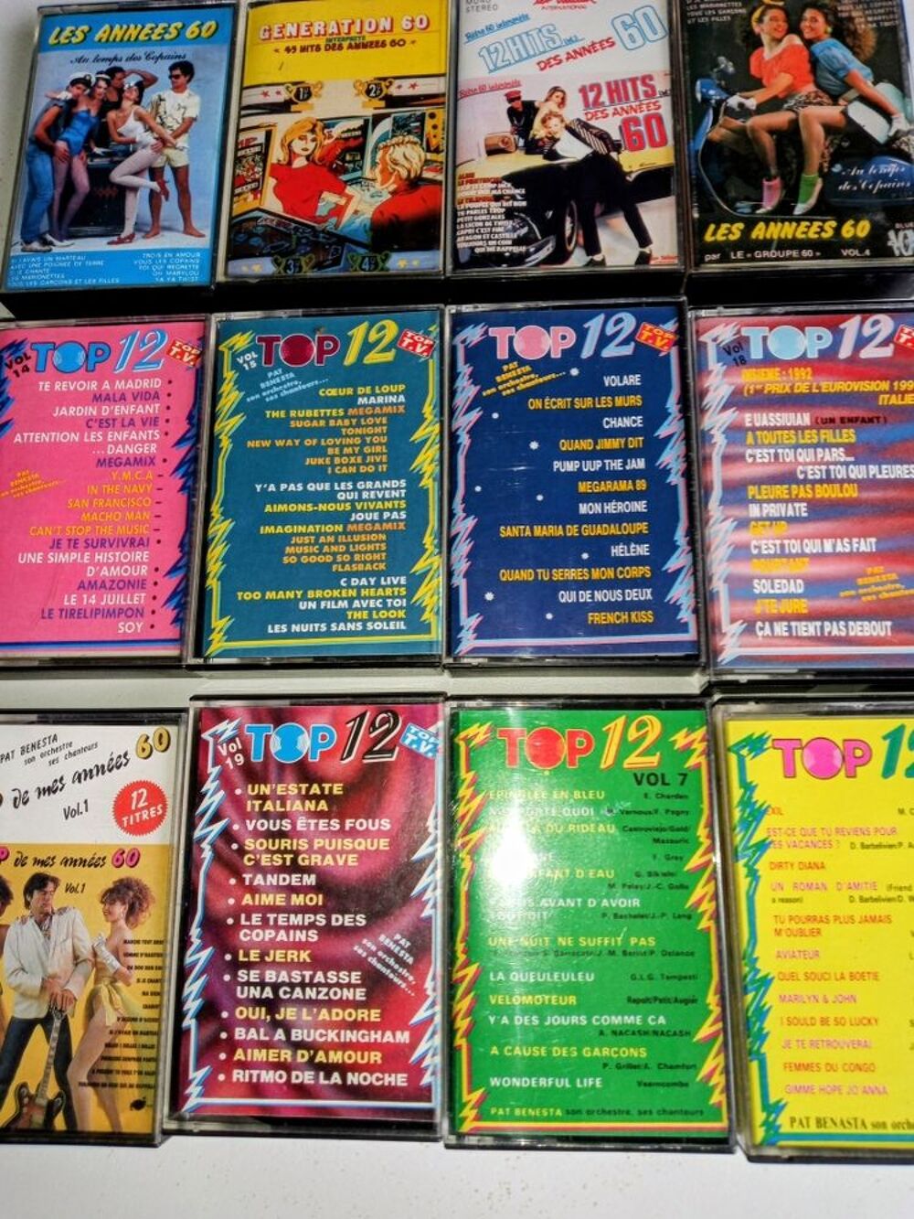 lots de 12 cassettes audio Audio et hifi