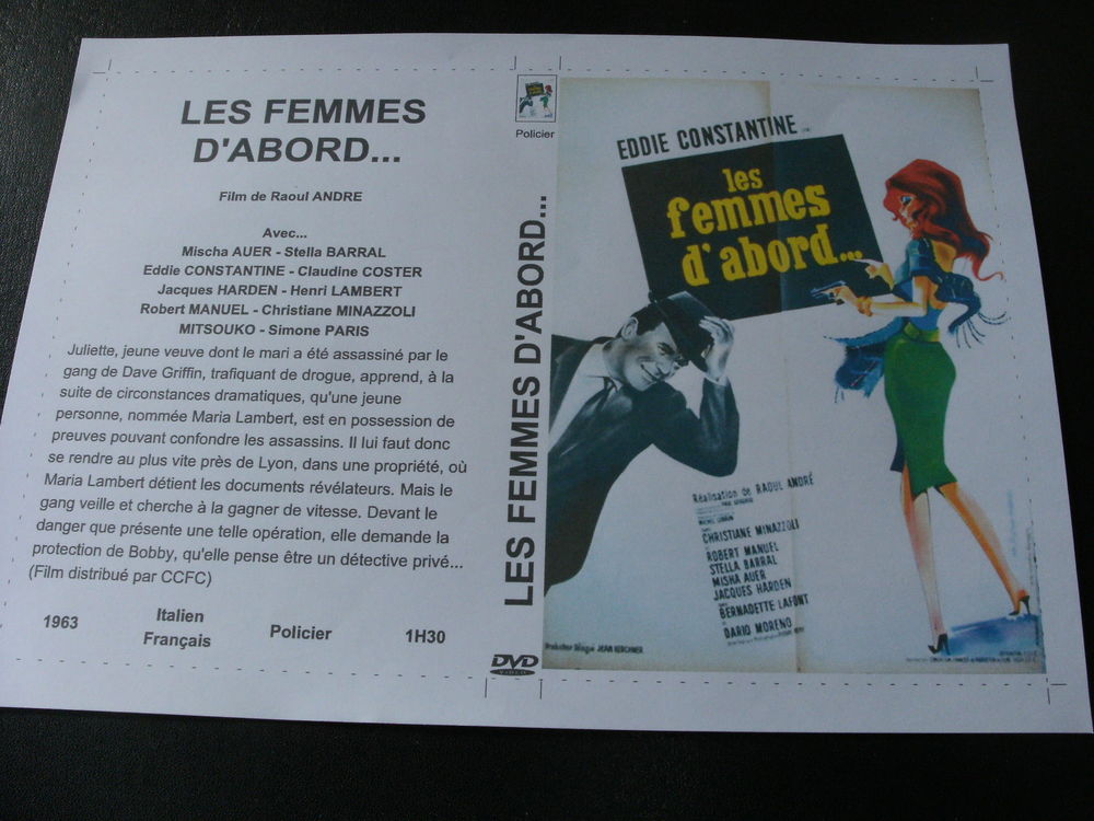 Film : " Les femmes d'abord " DVD et blu-ray