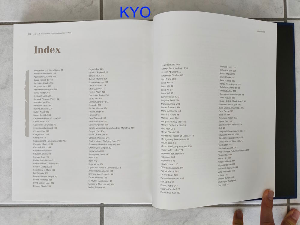 Livre des Lettres et manuscrits, Petits et grands secrets Livres et BD