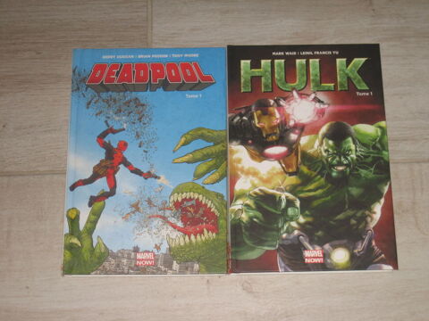 lot DEADPOOL 1+ HULK 1 marvel now PANINI cartonn� 12 C�zy (89)