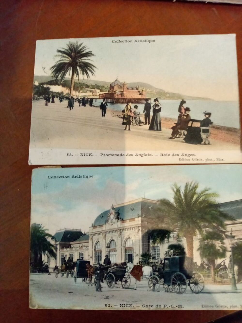 Cartes postales tres anciennes de nice /Cannes19 cartes 