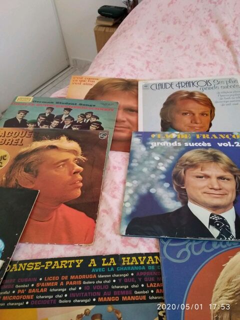 6 DISQUES VINYLS 25 Perpignan (66)