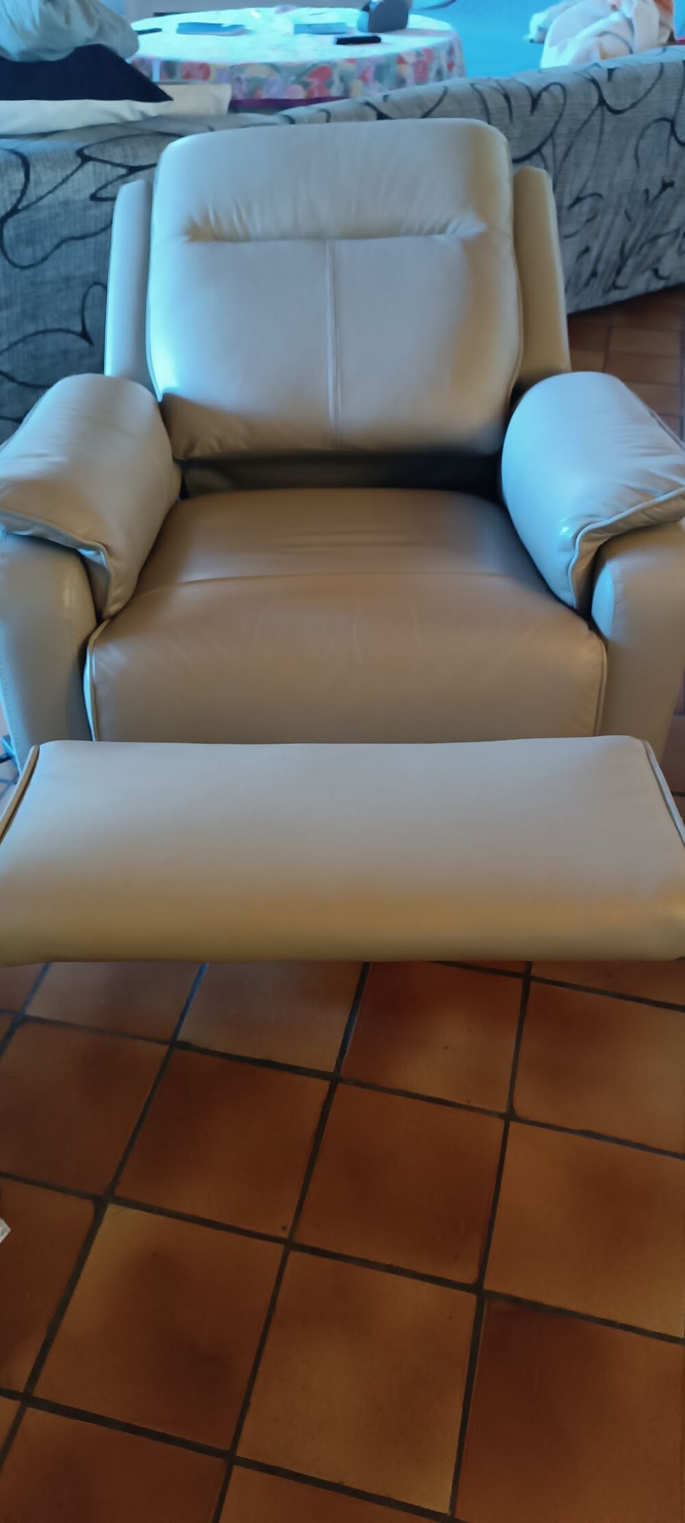 Fauteuil releveur en cuir Meubles