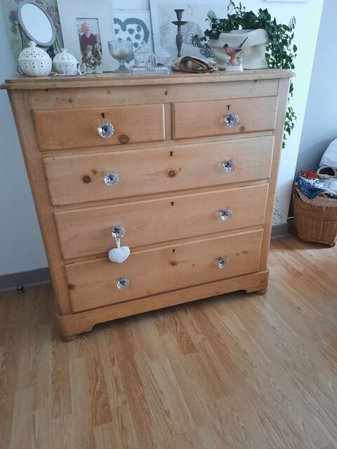Commode anglaise 6 tiroirs, 120 Saumur (49)