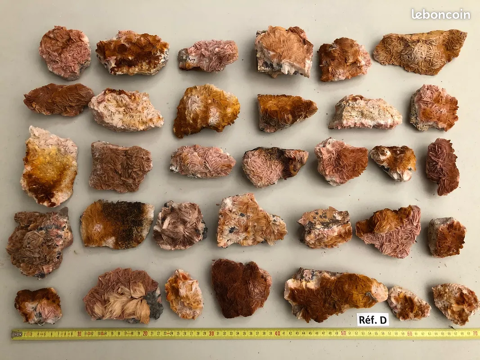 Barytines : lot de minraux de collection 150 Saint-Mdard (16)