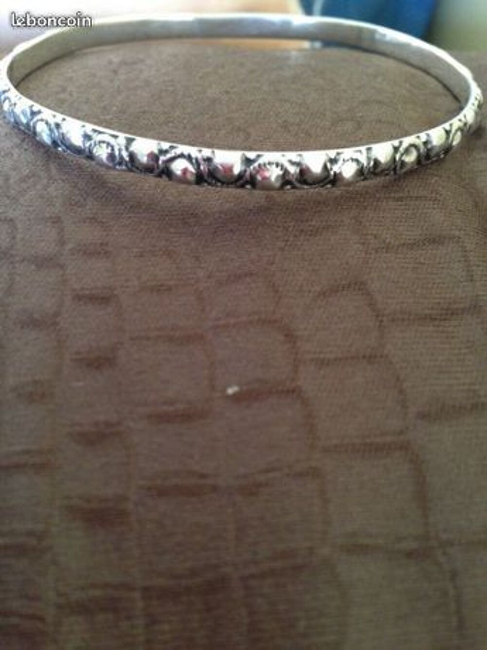 Bracelet en argent massif Bijoux et montres
