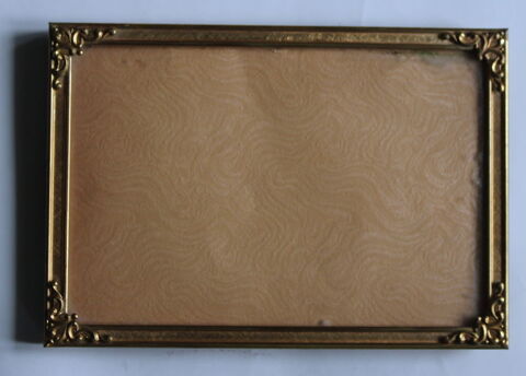 Cadre laiton rectangulaire verre bomb� 20 Issy-les-Moulineaux (92)