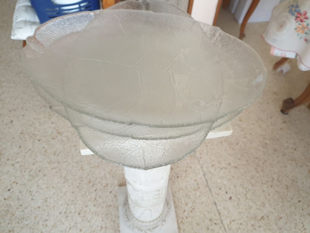 lot de 3 plat de services en forme de feulles esprit nature Décoration
