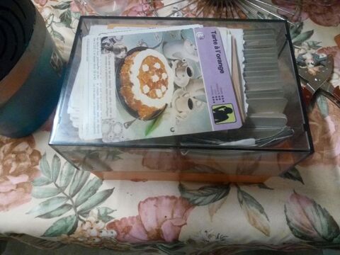 COFFRET RECETTES FICHES PAPIER GLACE 10 Levainville (28)