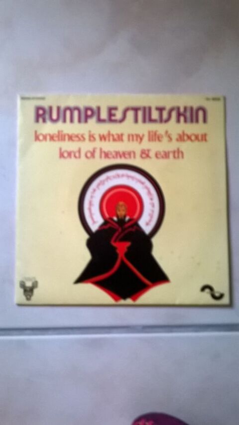 Disque vinyl 45T Rumplestiltskin Black Magician 6 Grisolles (82)