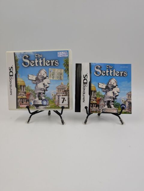 Jeu Nintendo DS The Settlers en boite, complet boite IT/ESP 22 Vulbens (74)