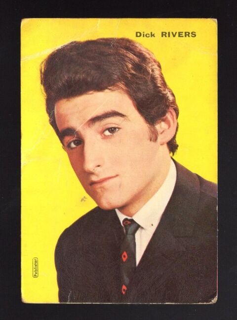 Carte Dick RIVERS Publistar petit format 4 Argenteuil (95)