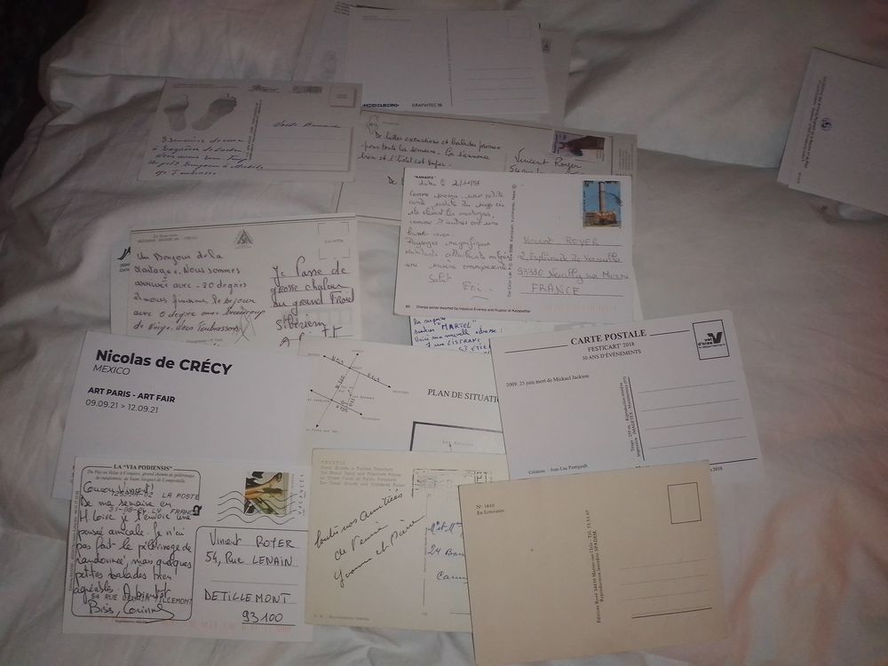 cartes postale (50)(tout sujets) 