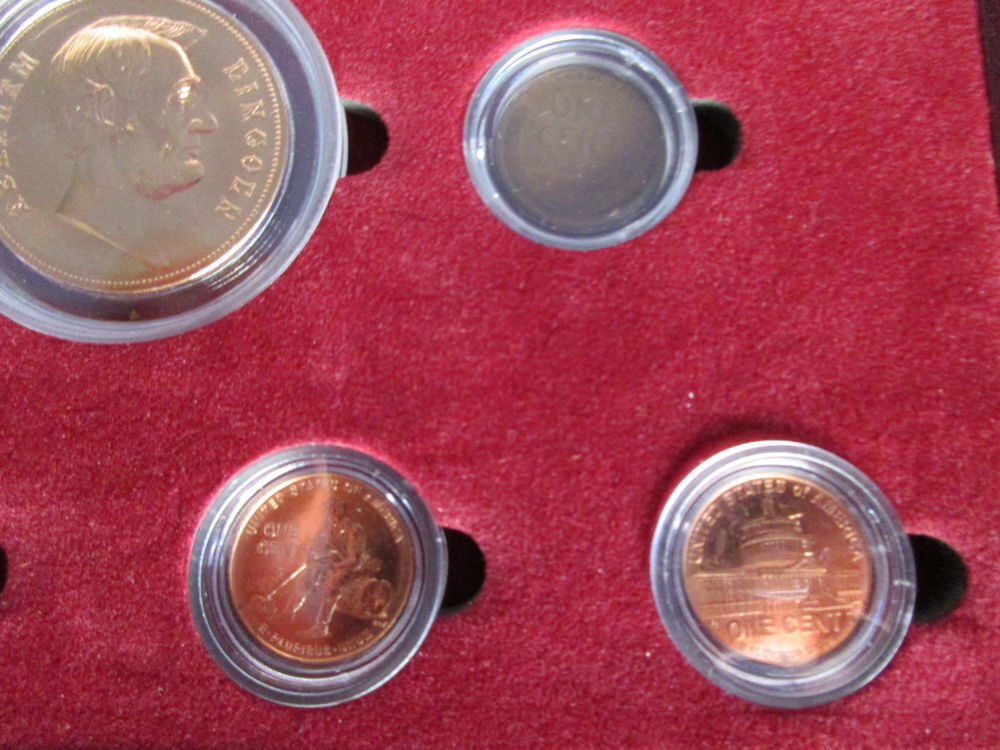 Coffret 100 Ans 1 Cent Lincoln 2009. 