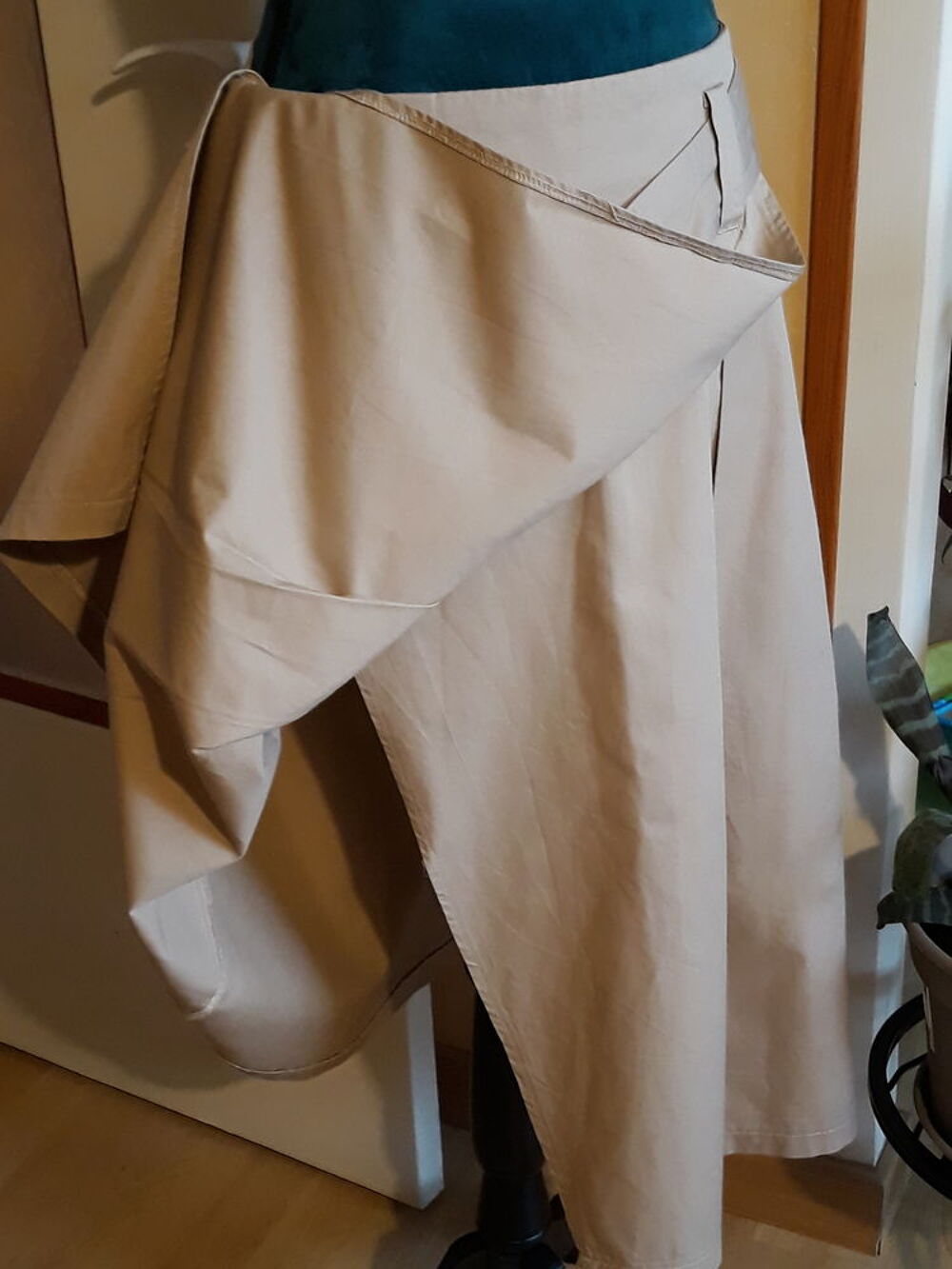 Jupe longue beige - Kiabi - Taille 36 Vêtements