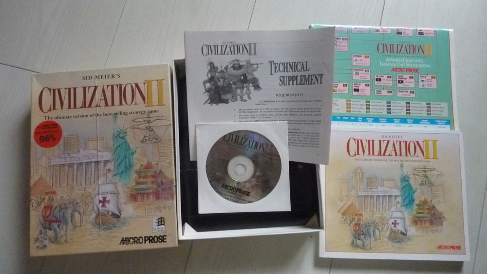 Jeu pour PC - CIVILIZATION II
Consoles et jeux vidos