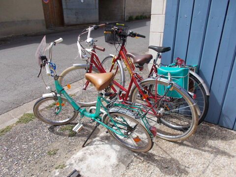1 lot ou unité de 3 velos vintage restaure 1975/2000/2024 Neuilly-le-Brignon (37)