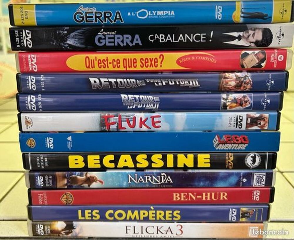LOT de 12 CD quasi-neufs ( version standart ) DVD et blu-ray