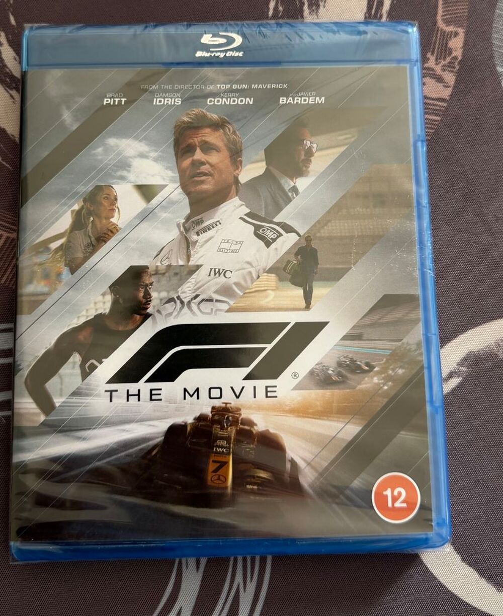 Blur ray " Film F1 " 
Brad PITT
NEUF DVD et blu-ray