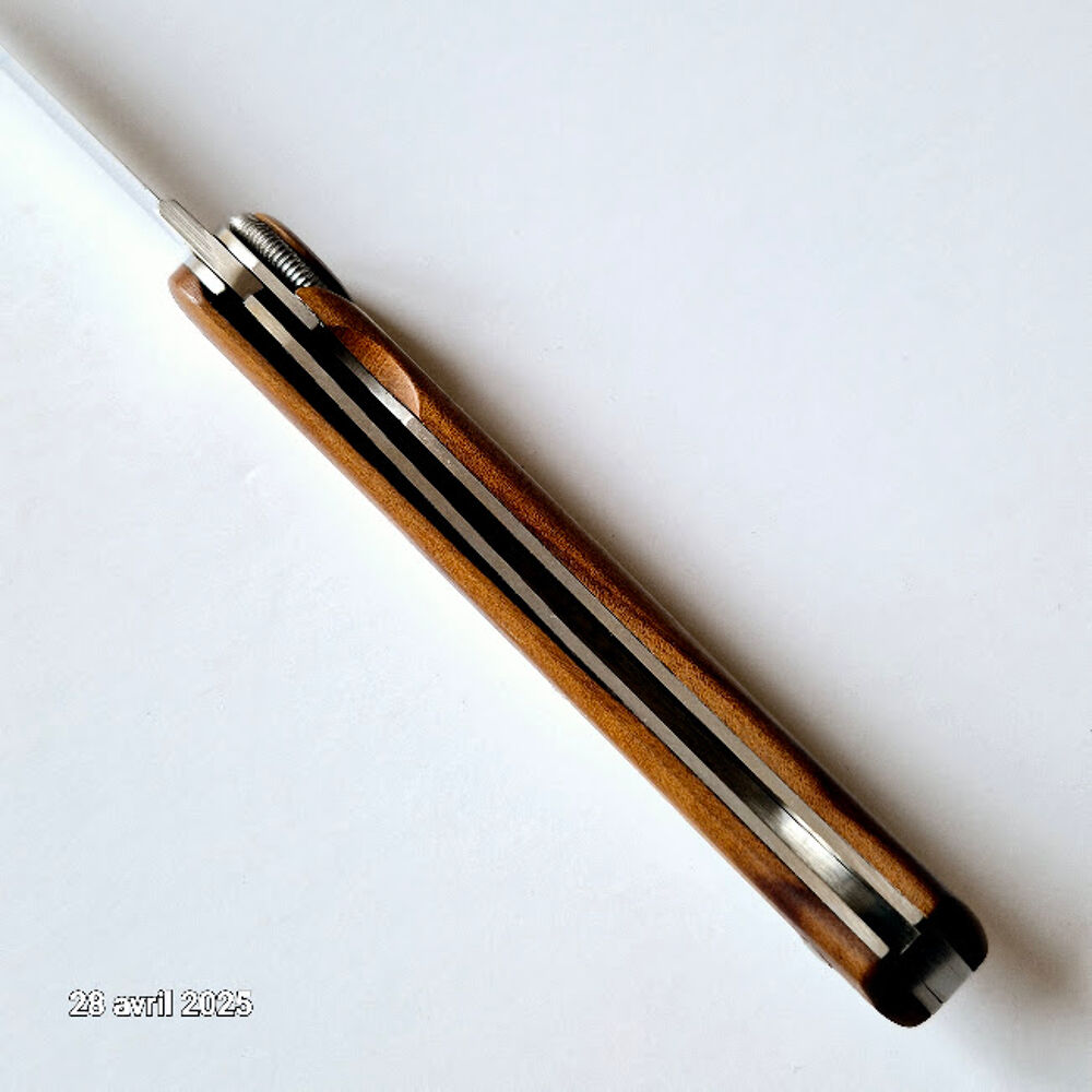 Couteau Le Thiers Florinox , manche bois fonc&eacute;, M&eacute;canisme: Sports