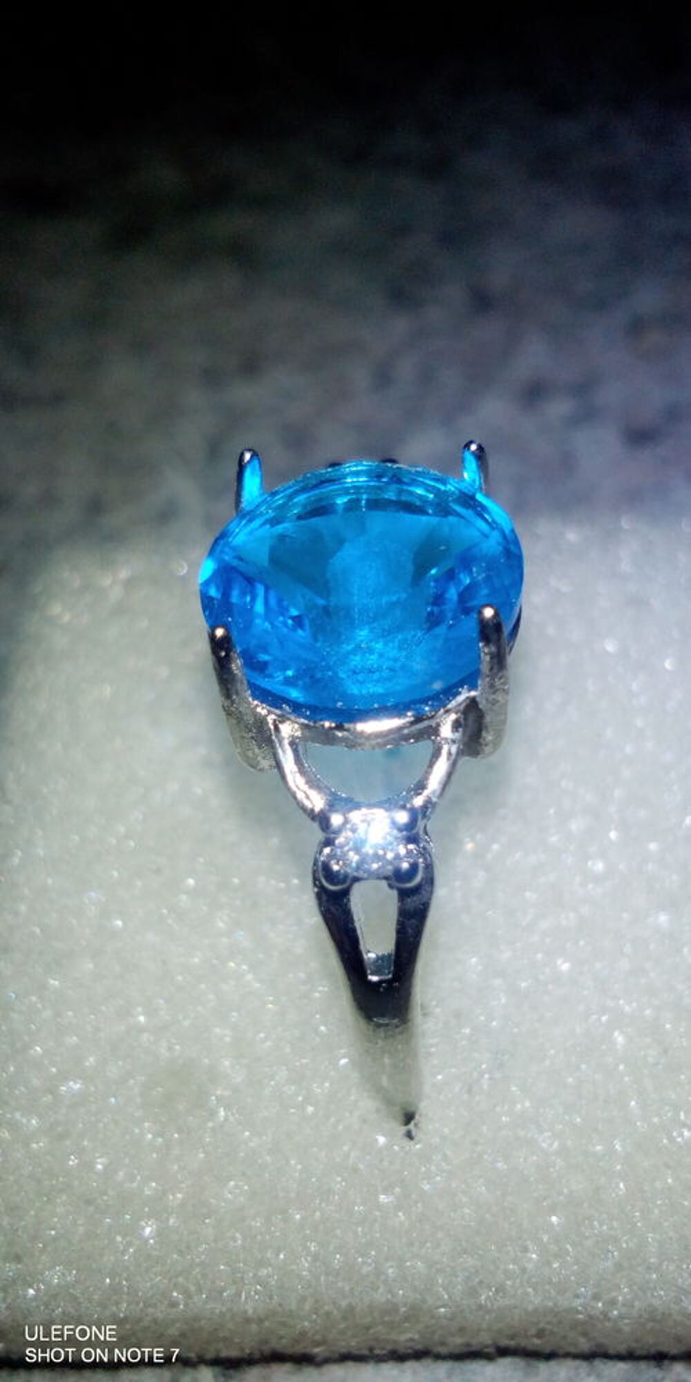 bague argent 925 topaze Bijoux et montres