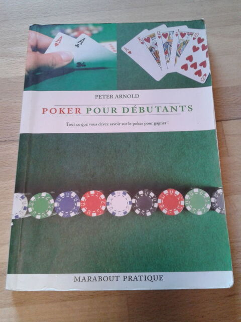 Livre POKER POUR DBUTANT - Peter Arnold - Edition Marabout 2 Saulx-les-Chartreux (91)