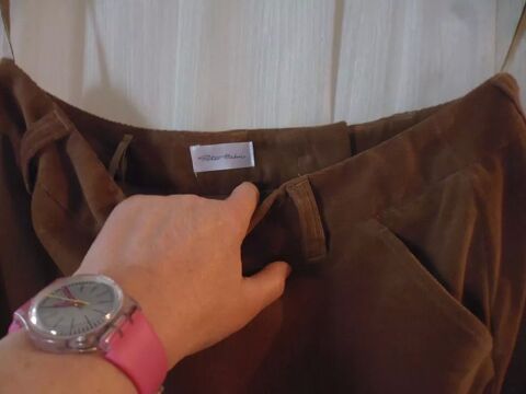 Superbe Petite Jupe Rare T42 En Velours/1 JF  90 Tours (37)