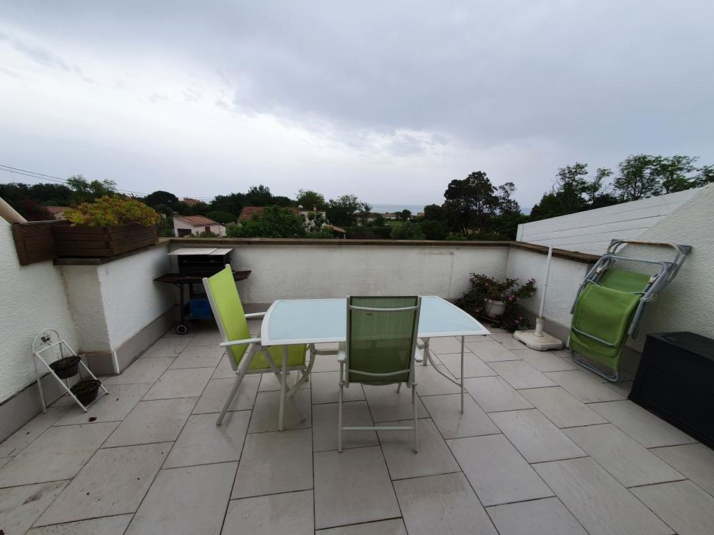   spacieux duplex 3ch 6/pers face plage Moriani, Vacances  / Offres de location 