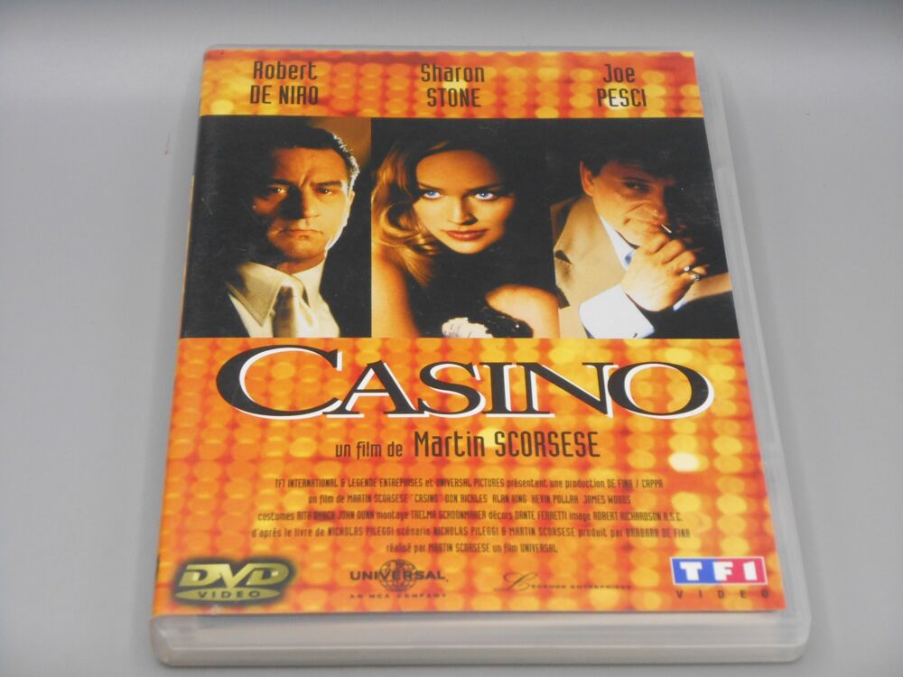 DVD CASINO - Martin Scorsese DE NIRO/SHARON STONE DVD et blu-ray