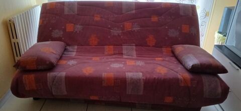 Canap� faisant  lit excellent �tat 190X80 0 Carbon-Blanc (33)