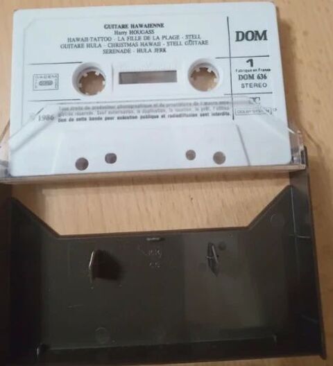 Cassette Audio Vintage - Guitare Hawaïenne - Harry Hougass Poitiers (86)
