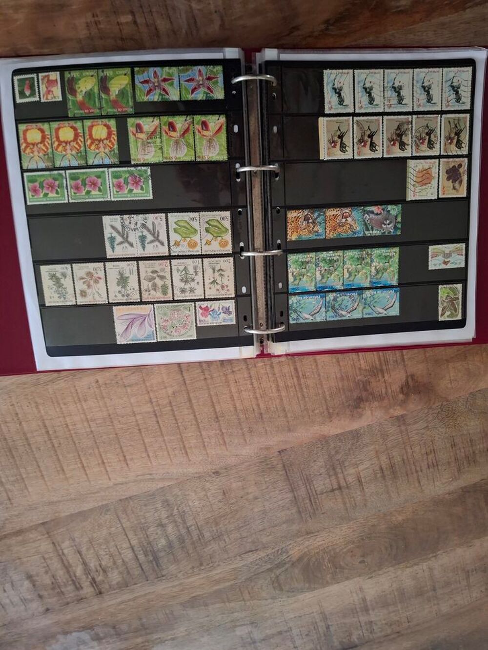 Collection de timbres fran&ccedil;ais 
