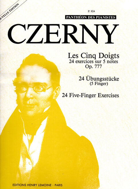 Livre d'exercices pour piano Czerny 8 Dombasle-sur-Meurthe (54)