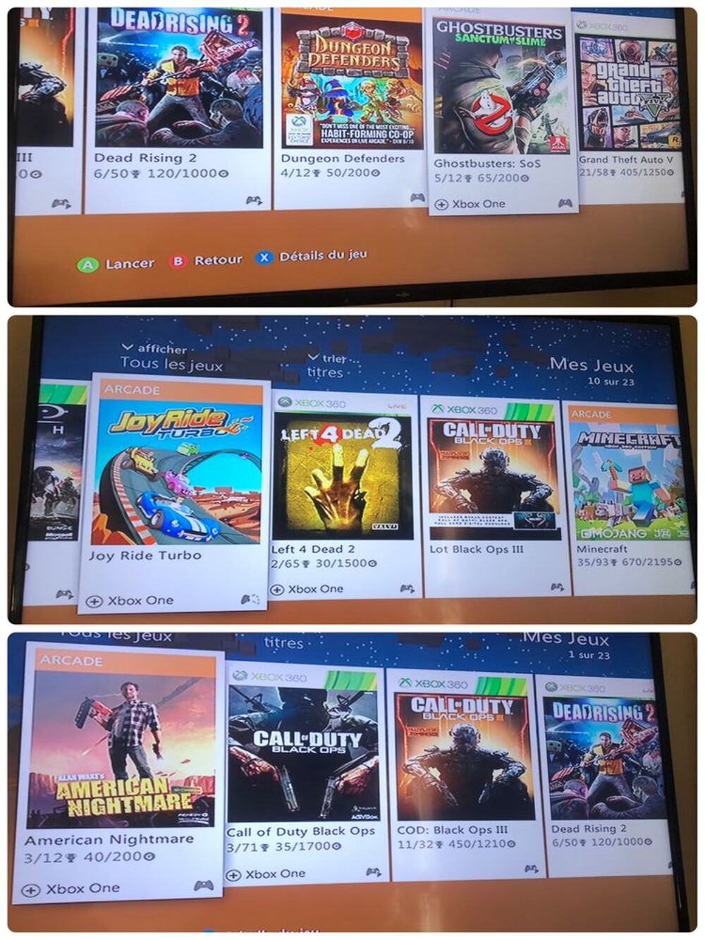 KINECT/ Xbox craquer pour les jeux Xbox one avec 23 jeux Consoles et jeux vidéos