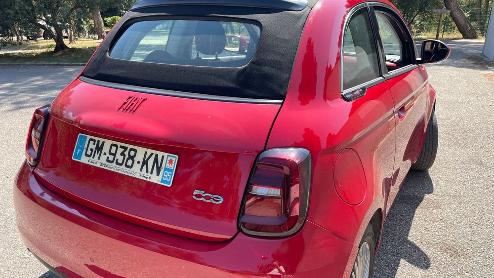 500 E cabriolet FIAT lectrique RED 95ch 2023 occasion 13260 Cassis