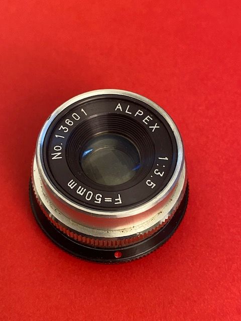 Objectif d'agrandisseur Alpex 1:3.5/50 15 Nice (06)
