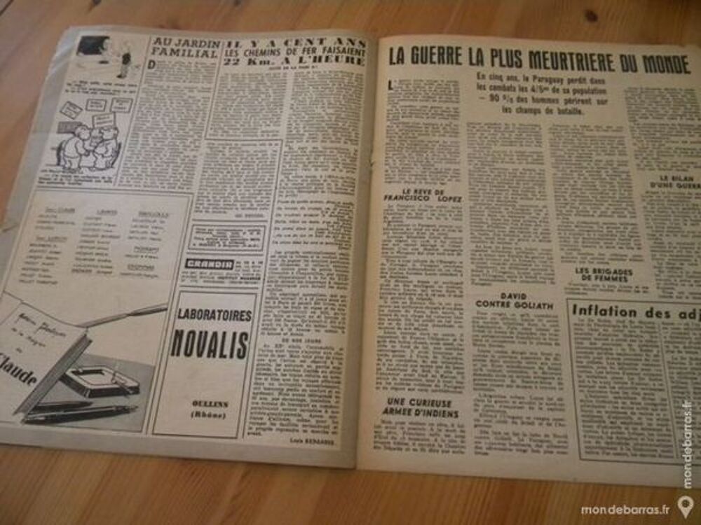 Magazine Vaillance N&deg;7 - mars 1944 Livres et BD