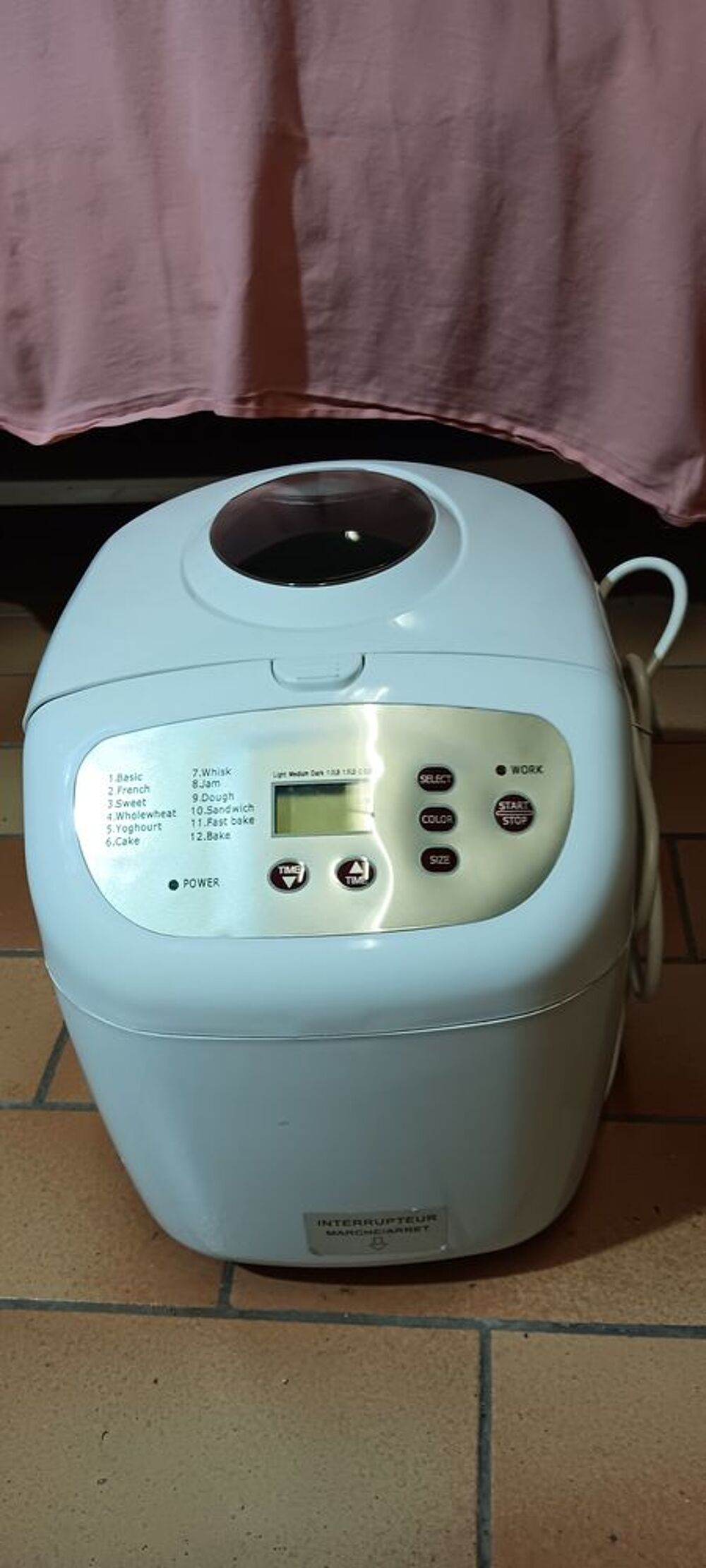 Machine &agrave; pain 