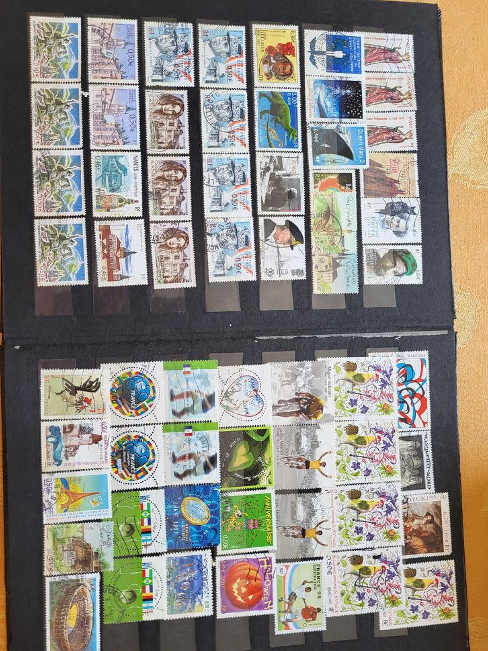Collection de Timbres poste de France Europe et &agrave;‰trangers 