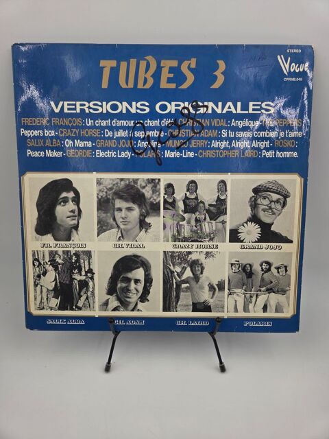 Vinyle 33 tours Vogue ? Tubes 3 ? Versions Originales  3 Vulbens (74)