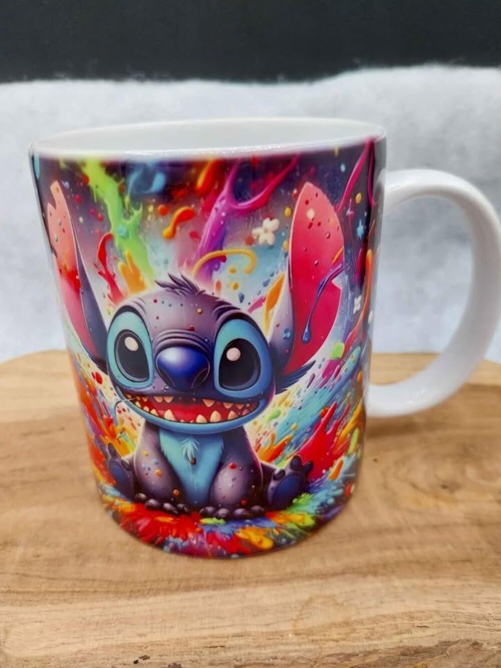 Mug Stitch multicolore Décoration