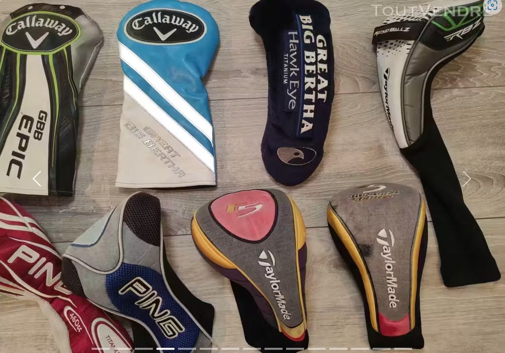 Couvres Drivers de Golf Callaway, Taylormade, Ping Sports
