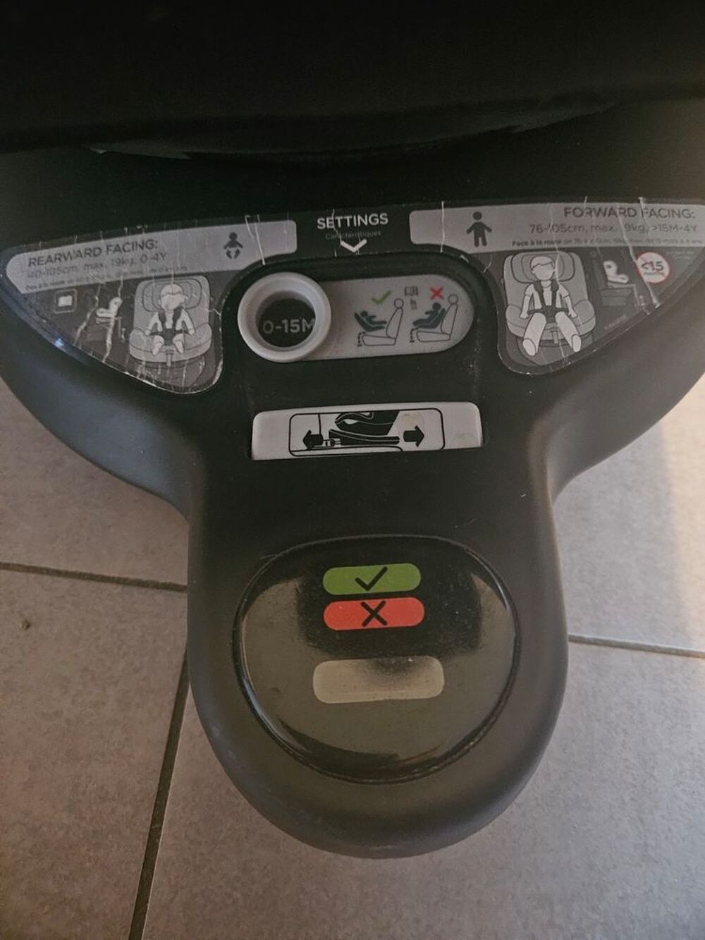 Si&egrave;ge auto Joie i-Spin 360 noir Puériculture