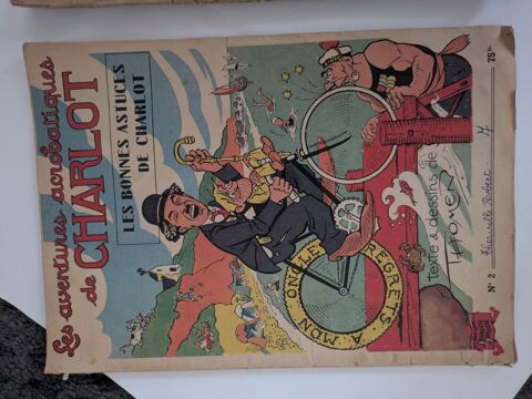 les aventures acrobatiques de charlot n°2,3,14 15 Dijon (21)