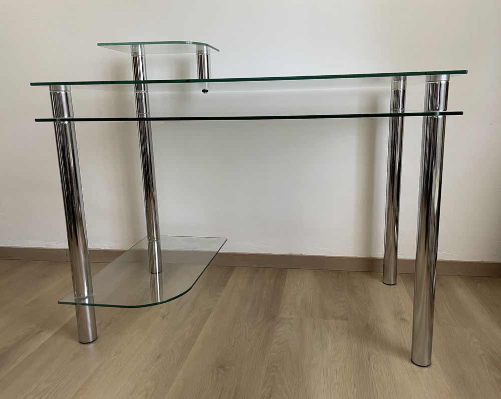 Bureau avec plateaux en verre Meubles